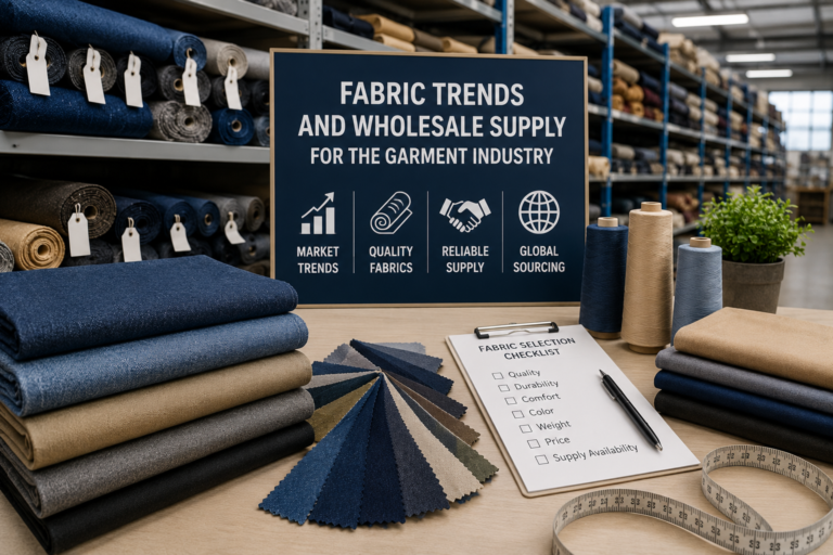 Fabric trends and wholesale supply for the garment industry